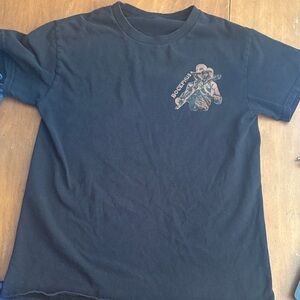 Hank Williams Jr/Bocephus Black Graphic T-Shirt - Dinosaur